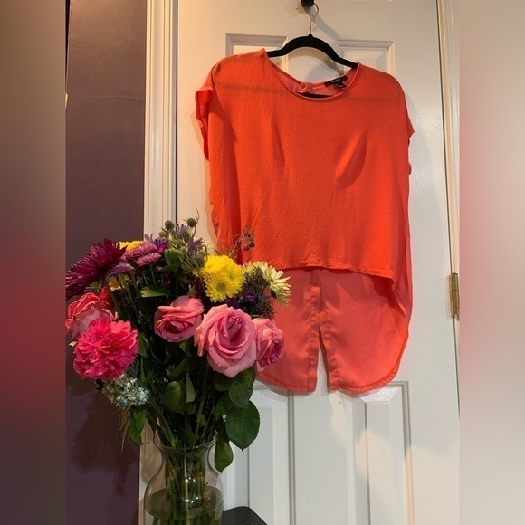 Forever 21 High/low crop top - Picture 1 of 4